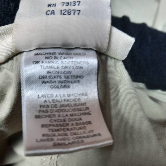 ExOffico Women's Convertible Zip Off Nylon Beige Cargo‎ Pants L - Picture 8 of 8